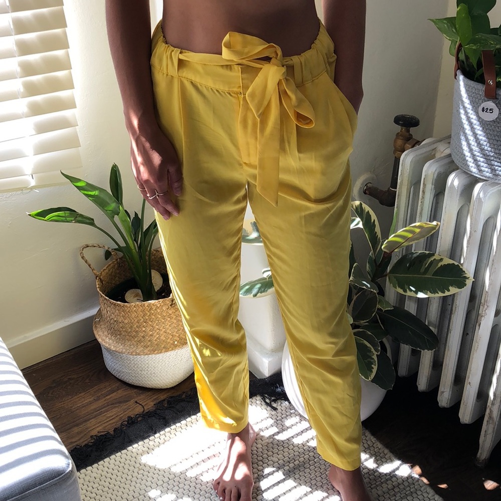 Yellow pants
